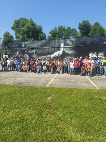 The Wall That Heals in Middletown, Indiana